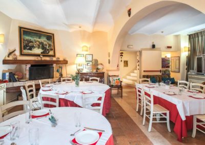 Ristorante presente in Country House in Umbria