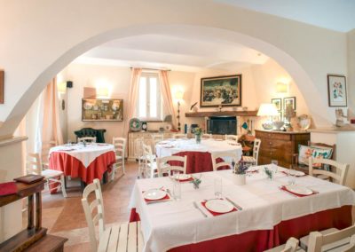 Sala Ristorante della Country House Assisana
