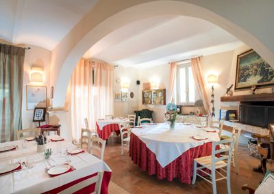 Sala Ristorante in Country House a Assisi